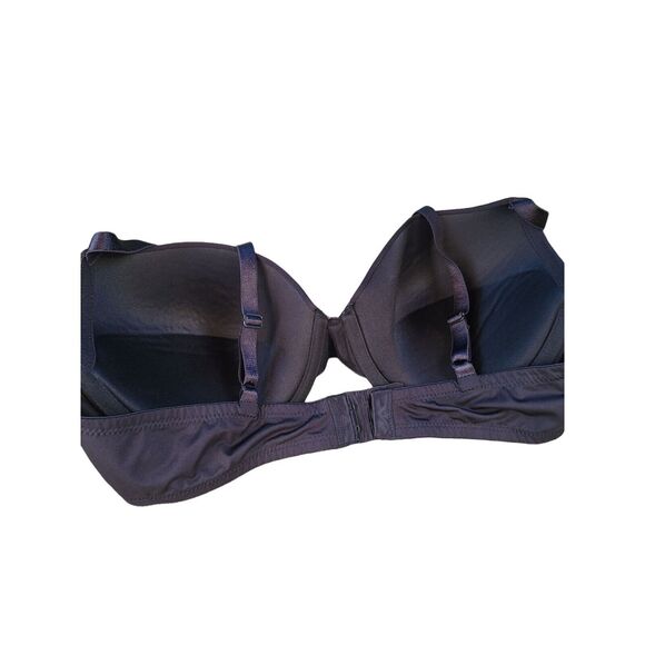 Maidenform Bra 40C Womens Black Padded Puch Up Underwired Adjustable Straps - Picture 3 of 4